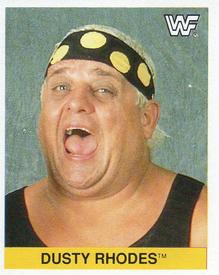 1990 Merlin WWF Superstars Stickers #164 Dusty Rhodes Front
