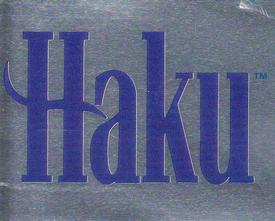 1990 Merlin WWF Superstars Stickers #168 Haku Logo Front