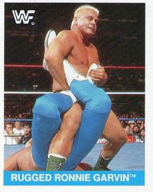 1990 Merlin WWF Superstars Stickers #205 Rugged Ronnie Garvin Front