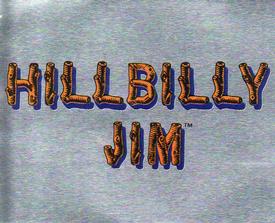 1990 Merlin WWF Superstars Stickers #210 Hillbilly Jim Logo Front