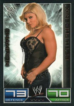 2008 Topps Slam Attax WWE #NNO Beth Phoenix Front