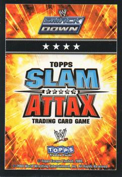 2008 Topps Slam Attax WWE #NNO Carlito Back