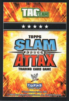 2008 Topps Slam Attax WWE #NNO D-Generation X Back