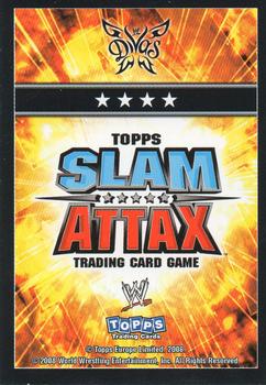 2008 Topps Slam Attax WWE #NNO Mickie James Back