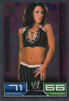 2008 Topps Slam Attax WWE #NNO Mickie James Front