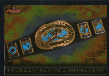 2008 Topps Slam Attax WWE #NNO Intercontinental Championship Front