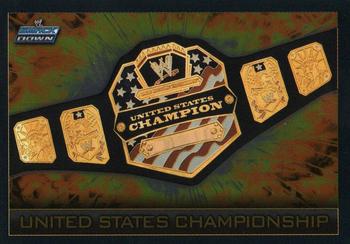 2008 Topps Slam Attax WWE #NNO United States Championship Front