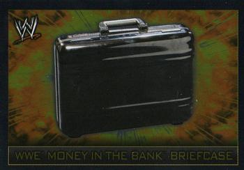 2008 Topps Slam Attax WWE #NNO WWE Money in the Bank Briefcase Front