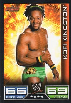 2008 Topps Slam Attax WWE #NNO Kofi Kingston Front