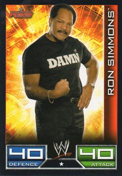 2008 Topps Slam Attax WWE #NNO Ron Simmons Front