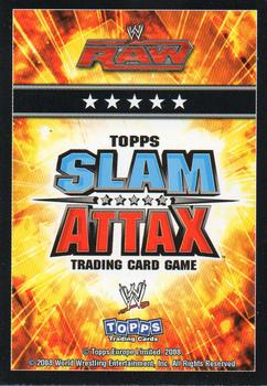 2008 Topps Slam Attax WWE #NNO CM Punk Back