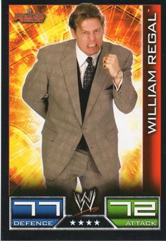 2008 Topps Slam Attax WWE #NNO William Regal Front