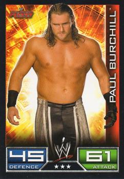 2008 Topps Slam Attax WWE #NNO Paul Burchill Front
