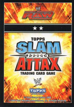 2008 Topps Slam Attax WWE #NNO Jerry Lawler Back