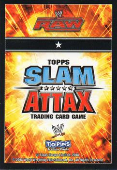 2008 Topps Slam Attax WWE #NNO Todd Grisham Back