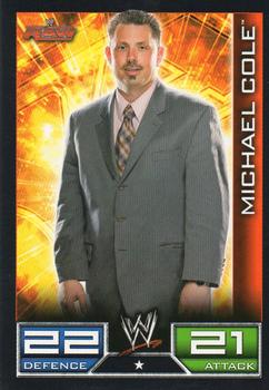 2008 Topps Slam Attax WWE #NNO Michael Cole Front