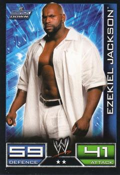 2008 Topps Slam Attax WWE #NNO Ezekiel Jackson Front