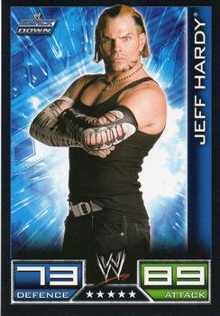 2008 Topps Slam Attax WWE #NNO Jeff Hardy Front