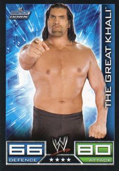 2008 Topps Slam Attax WWE #NNO The Great Khali Front
