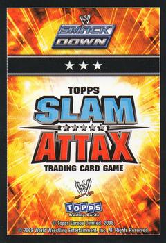 2008 Topps Slam Attax WWE #NNO Jimmy Wang Yang Back