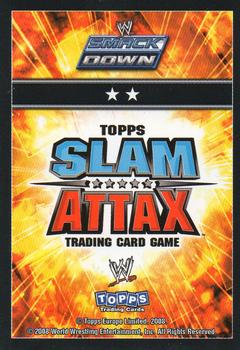 2008 Topps Slam Attax WWE #NNO Curt Hawkins Back