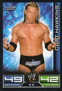 2008 Topps Slam Attax WWE #NNO Curt Hawkins Front