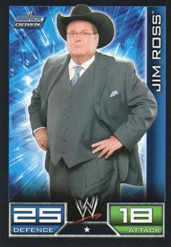 2008 Topps Slam Attax WWE #NNO Jim Ross Front