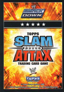 2008 Topps Slam Attax WWE #NNO Umaga Back