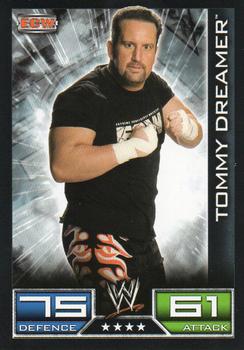2008 Topps Slam Attax WWE #NNO Tommy Dreamer Front