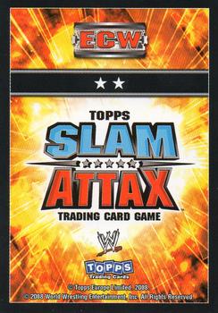 2008 Topps Slam Attax WWE #NNO Mike Knox Back