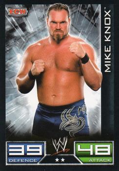 2008 Topps Slam Attax WWE #NNO Mike Knox Front