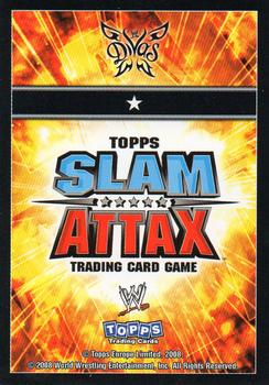 2008 Topps Slam Attax WWE #NNO Eve Back