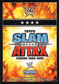 2008 Topps Slam Attax WWE #NNO Beth Phoenix Back