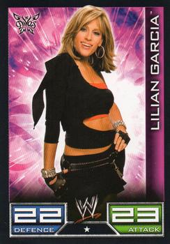 2008 Topps Slam Attax WWE #NNO Lilian Garcia Front