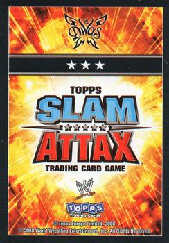 2008 Topps Slam Attax WWE #NNO Victoria Back