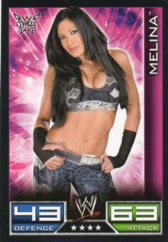 2008 Topps Slam Attax WWE #NNO Melina Front