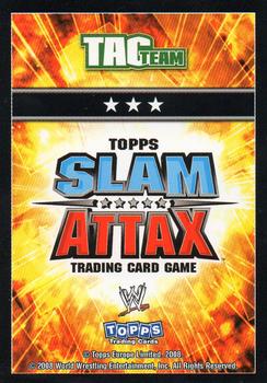2008 Topps Slam Attax WWE #NNO The Bushwhackers Back