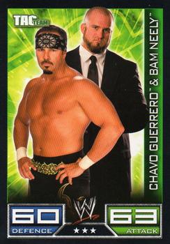 2008 Topps Slam Attax WWE #NNO Chavo Guerrero / Bam Neely Front
