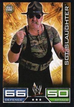 2008 Topps Slam Attax WWE #NNO Sgt. Slaughter Front