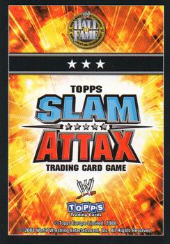 2008 Topps Slam Attax WWE #NNO The Iron Sheik Back