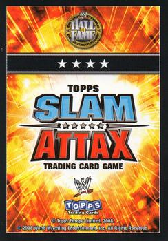 2008 Topps Slam Attax WWE #NNO Jimmy “Superfly” Snuka Back
