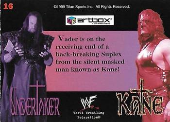 1999 Artbox WWF Lenticular Action #16 Kane's Suplex Back