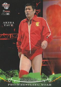 2009-10 BBM Pro-Wrestling Noah #2 Akira Taue Front