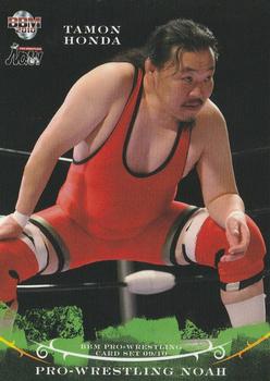 2009-10 BBM Pro-Wrestling Noah #11 Tamon Honda Front