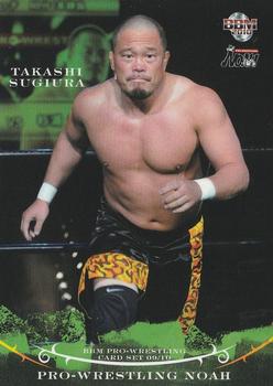 2009-10 BBM Pro-Wrestling Noah #20 Takashi Sugiura Front