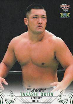 2008-09 BBM Pro-Wrestling Noah #35 Takashi Okita Front