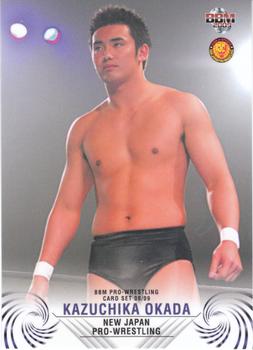 2008-09 BBM New Japan Pro-Wrestling #7 Kazuchika Okada Front