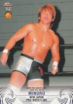 2008-09 BBM New Japan Pro-Wrestling #21 Minoru Front