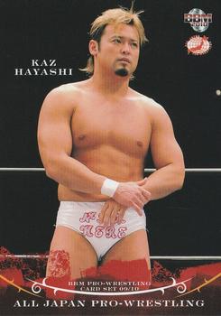 2009-10 BBM All Japan Pro Wrestling #5 Kaz Hayashi Front