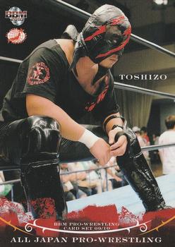 2009-10 BBM All Japan Pro Wrestling #27 Toshizo Front